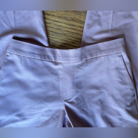 Banana Republic Blush Crop Relaxed Dress Pants Size 4 - Picture 7 of 12